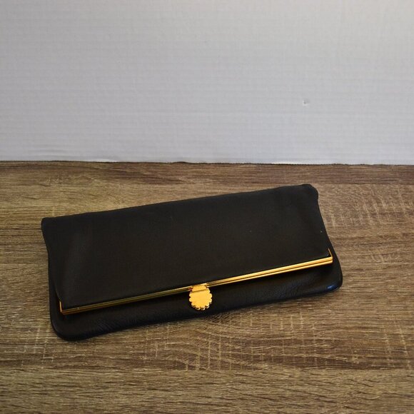 Vtg Fassbender England Fold Over Clutch - Picture 1 of 8
